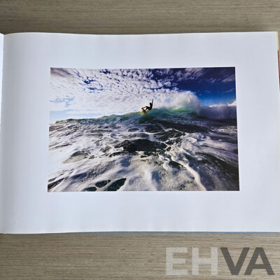 Eugene Tan,  ''Icebergs Barrell'' by Iconic Bondi Photographer of Aquabumps, Framed Photo