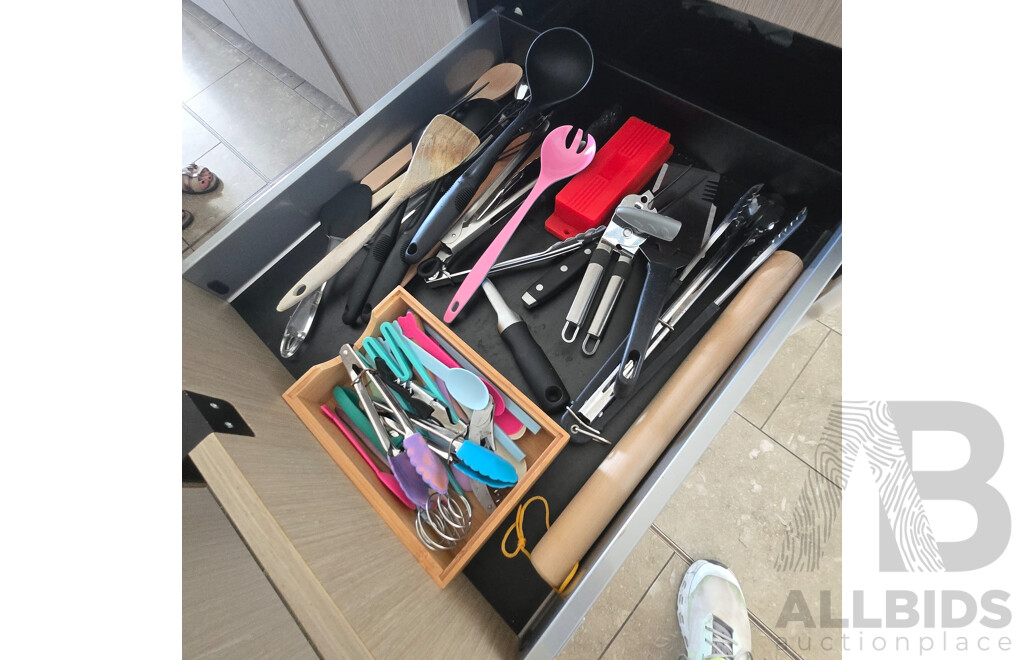 Entire Contents of Kitchen as Photographed