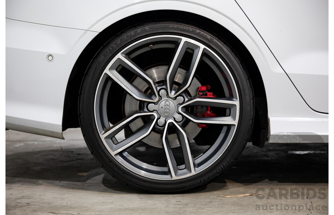 8/2015 Audi S3 2.0 TFSI Quattro 8V MY15 4d Sedan Glacier White Turbo 2.0L