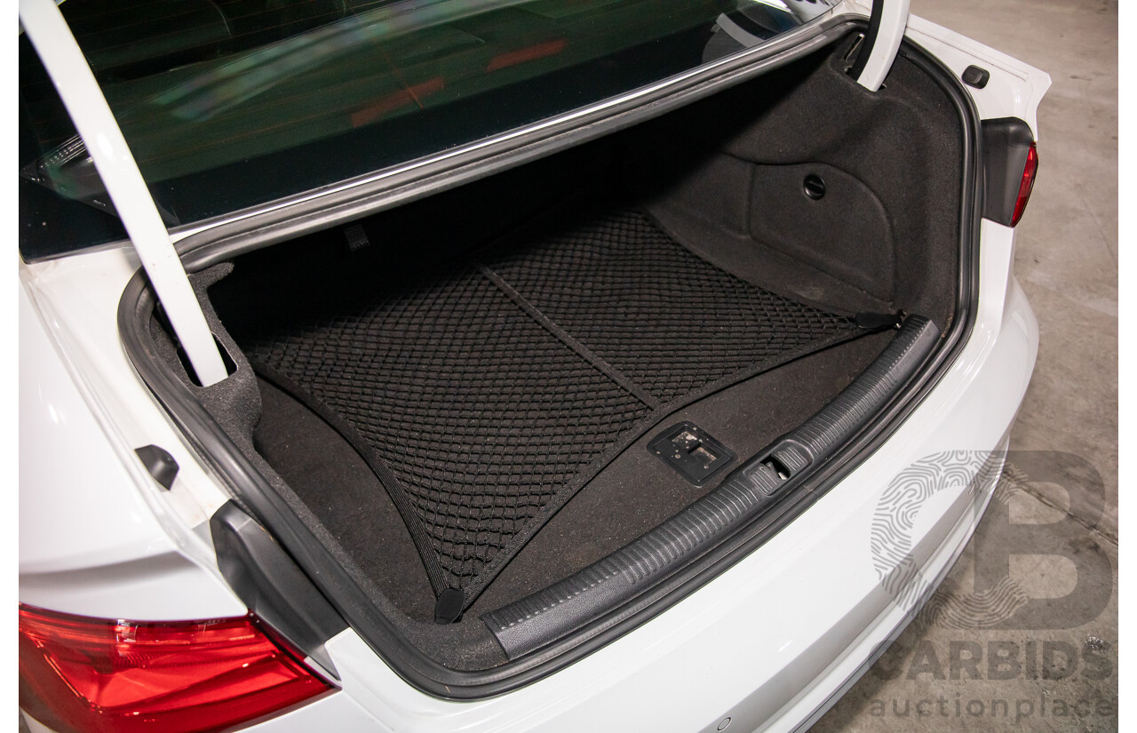 8/2015 Audi S3 2.0 TFSI Quattro 8V MY15 4d Sedan Glacier White Turbo 2.0L