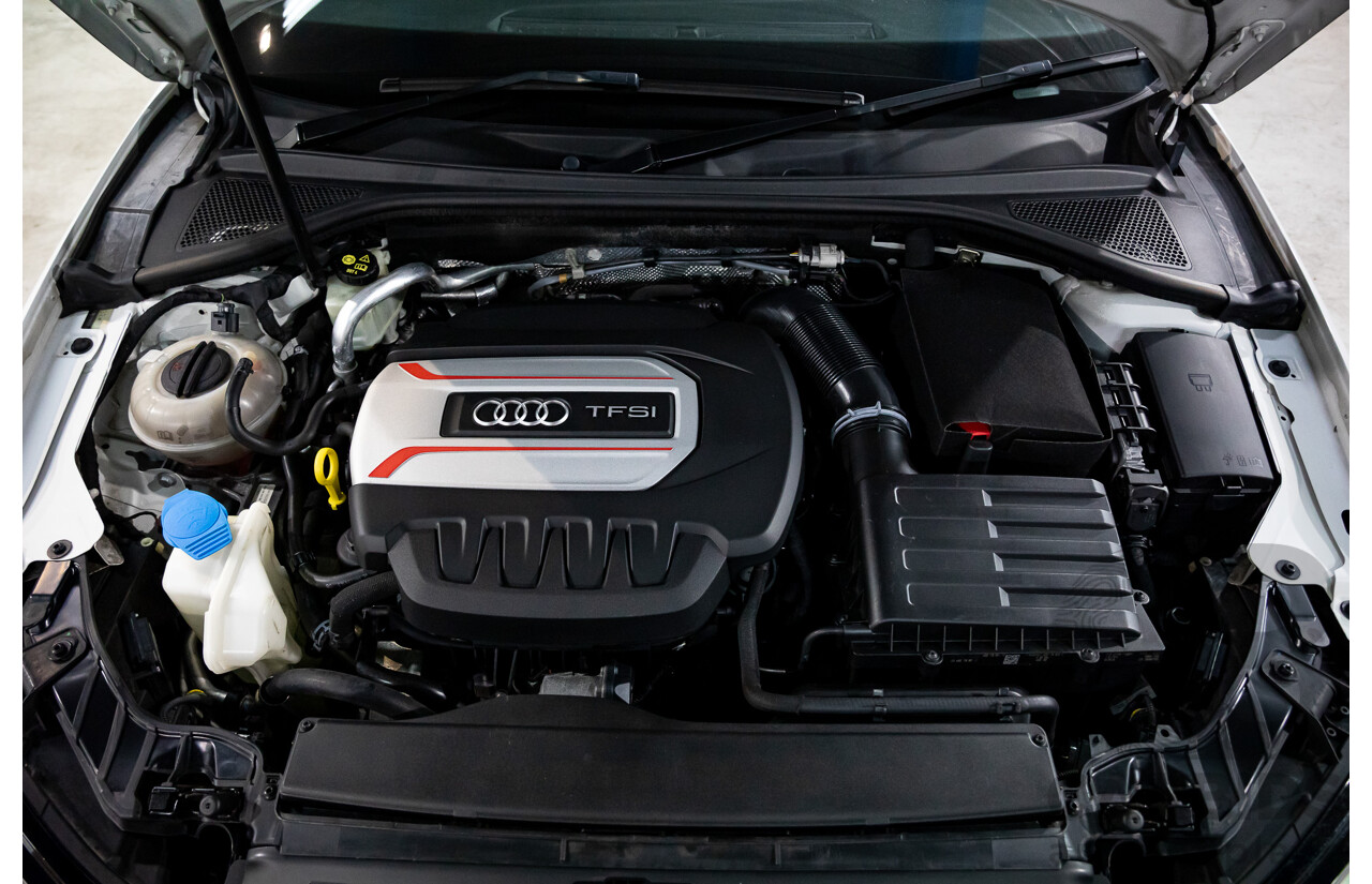 8/2015 Audi S3 2.0 TFSI Quattro 8V MY15 4d Sedan Glacier White Turbo 2.0L