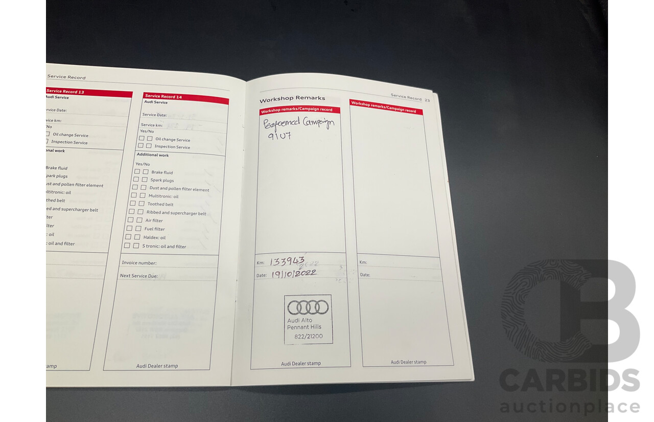 8/2015 Audi S3 2.0 TFSI Quattro 8V MY15 4d Sedan Glacier White Turbo 2.0L