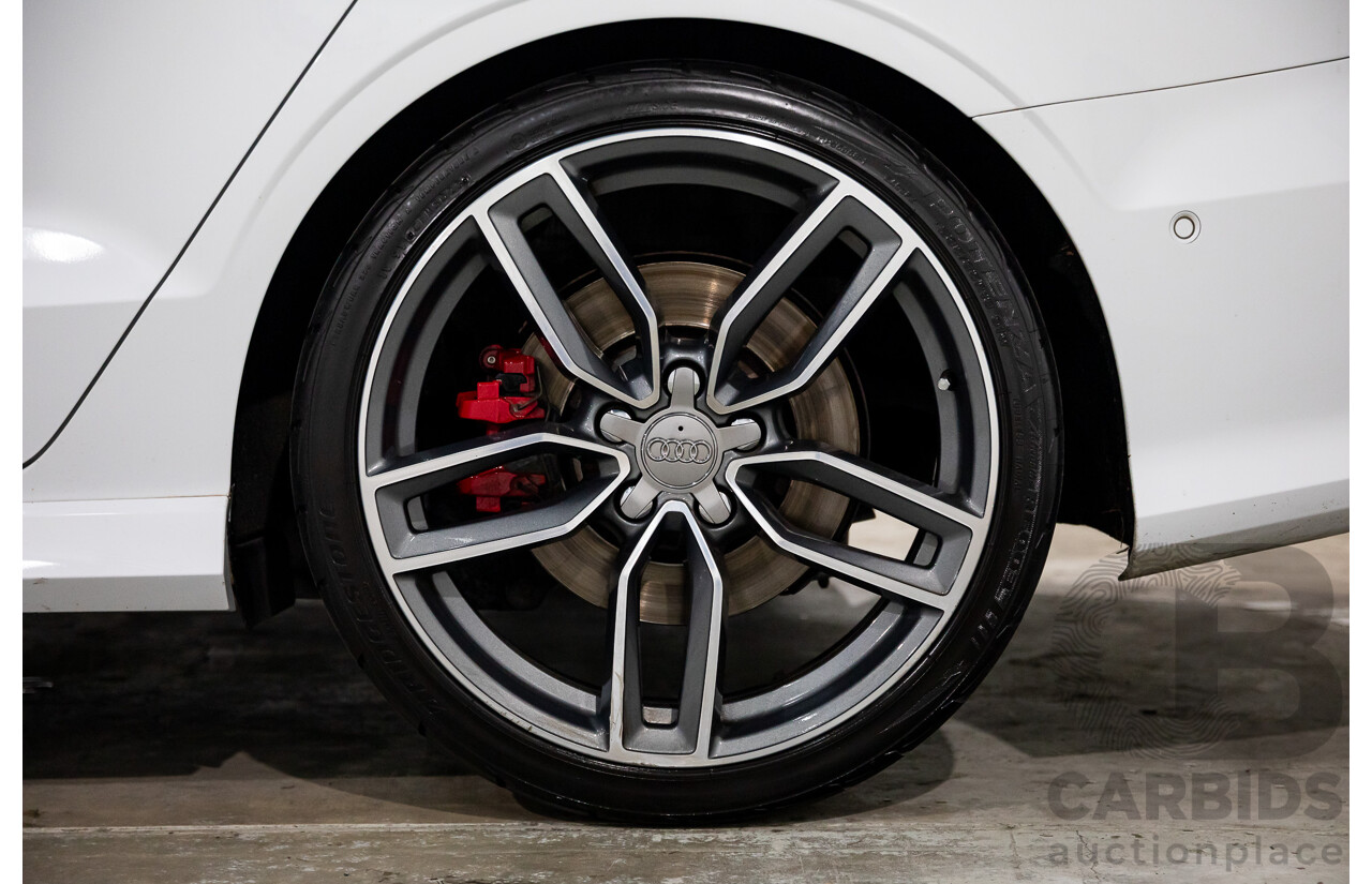 8/2015 Audi S3 2.0 TFSI Quattro 8V MY15 4d Sedan Glacier White Turbo 2.0L