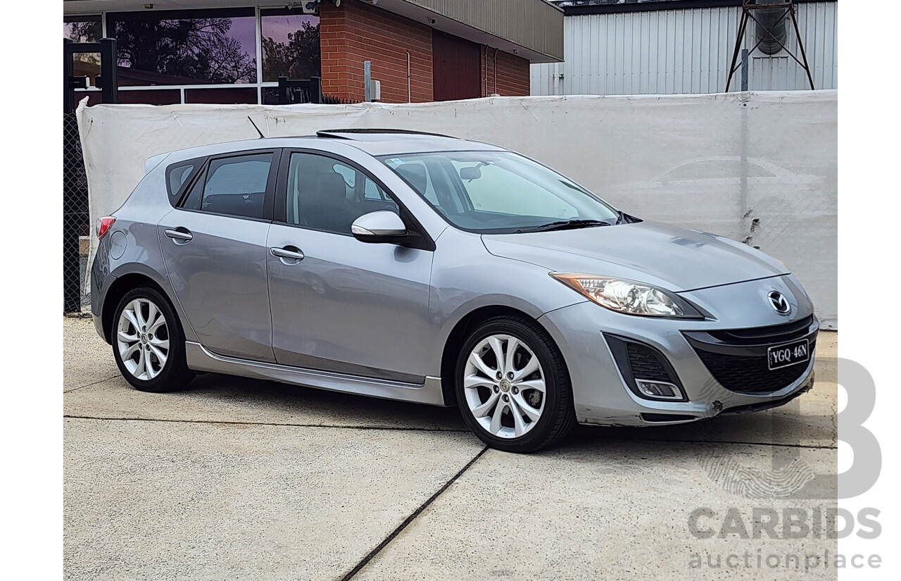 8/2009 Mazda Mazda3 SP25 BL 5d Hatchback Silver 2.5L