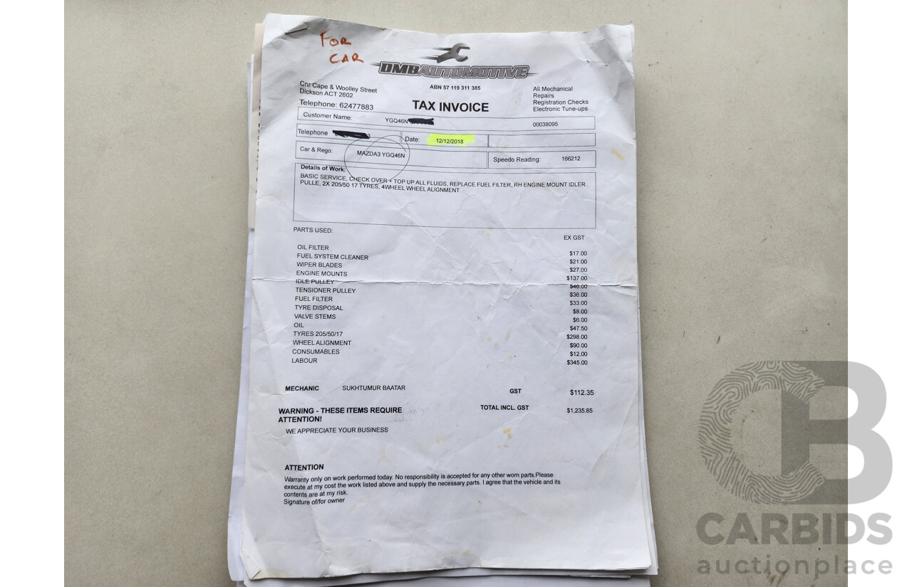 8/2009 Mazda Mazda3 SP25 BL 5d Hatchback Silver 2.5L