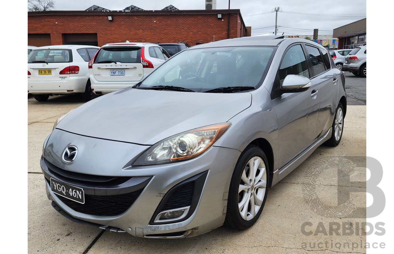 8/2009 Mazda Mazda3 SP25 BL 5d Hatchback Silver 2.5L