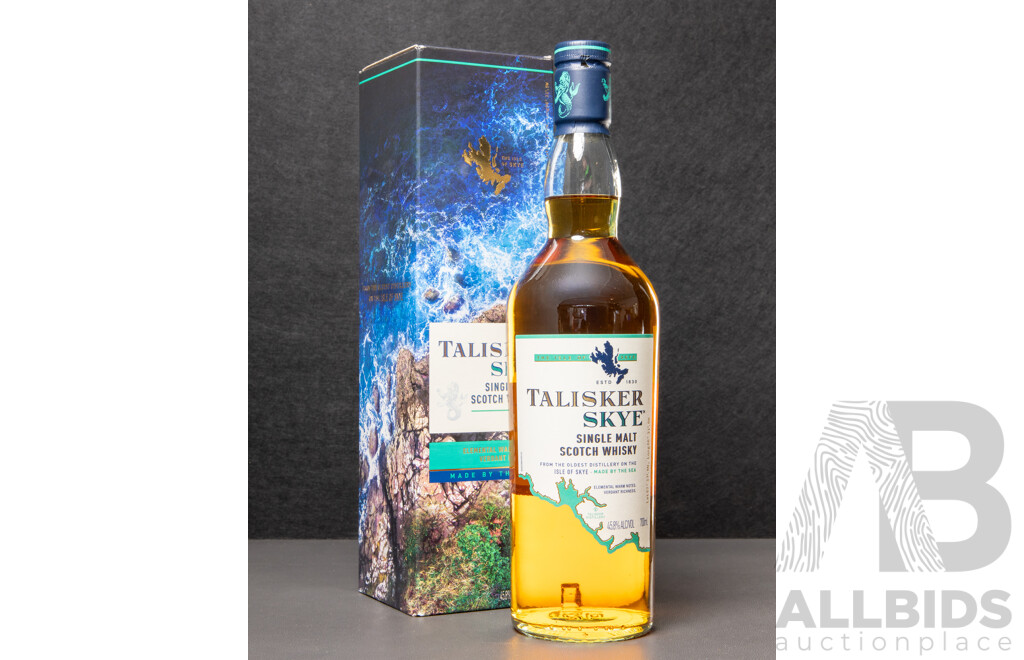 Talisker Skye Single Malt Scotch Whiskey in Presentation Box