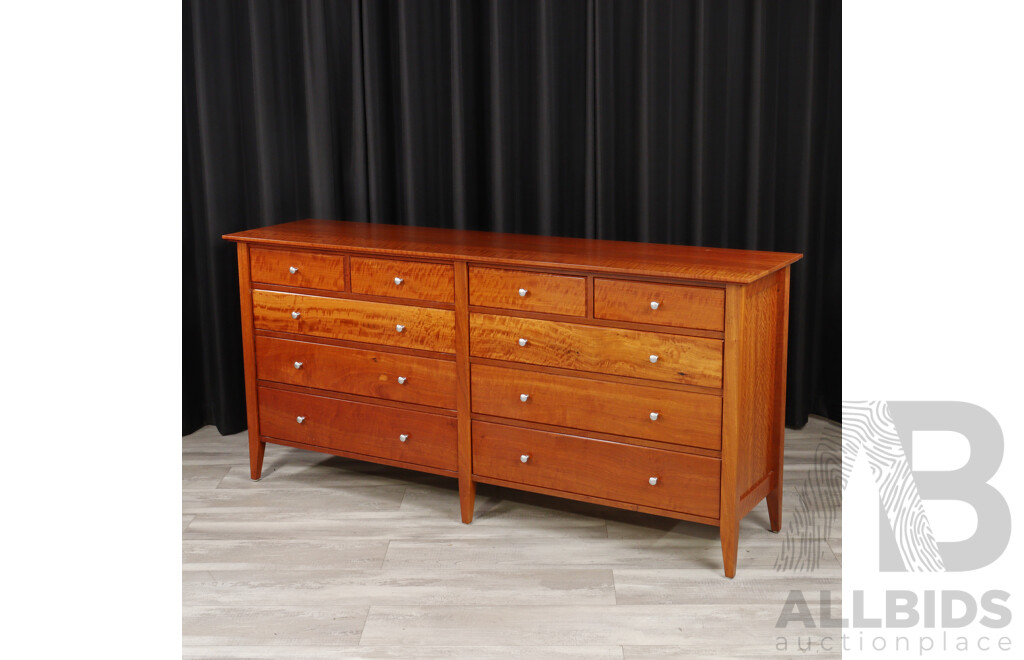 Nicholas Dattner & Co. 'Holbrook' Chest of Ten Drawers (Numbered 9974 Dated 17/12/2008)