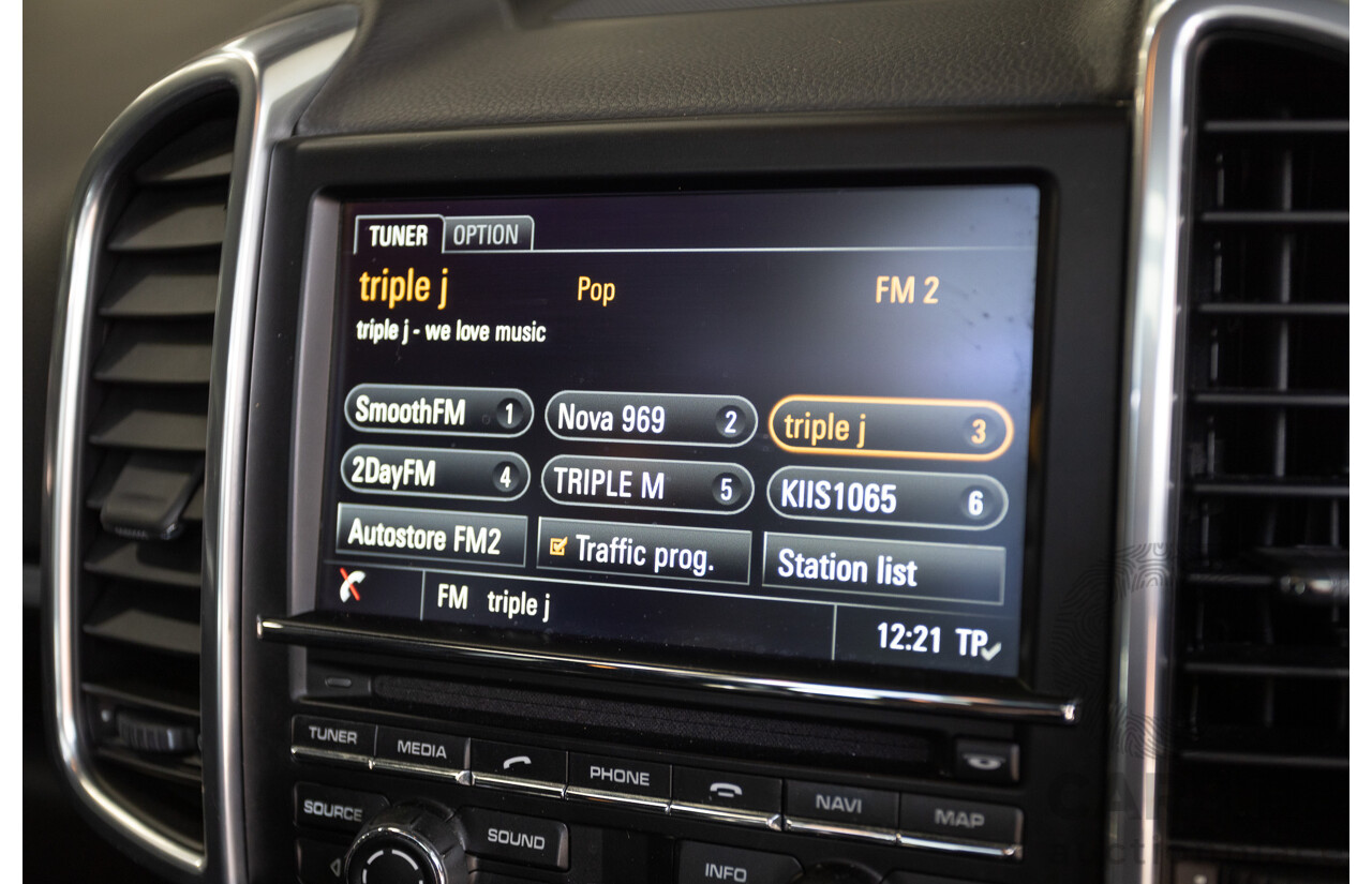 1/2014 Porsche Cayenne S (AWD) MY14 4D Wagon White Twin Turbo Diesel V8 4.1L