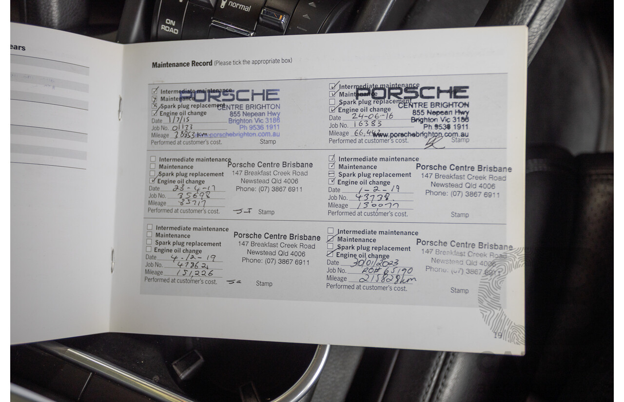 1/2014 Porsche Cayenne S (AWD) MY14 4D Wagon White Twin Turbo Diesel V8 4.1L