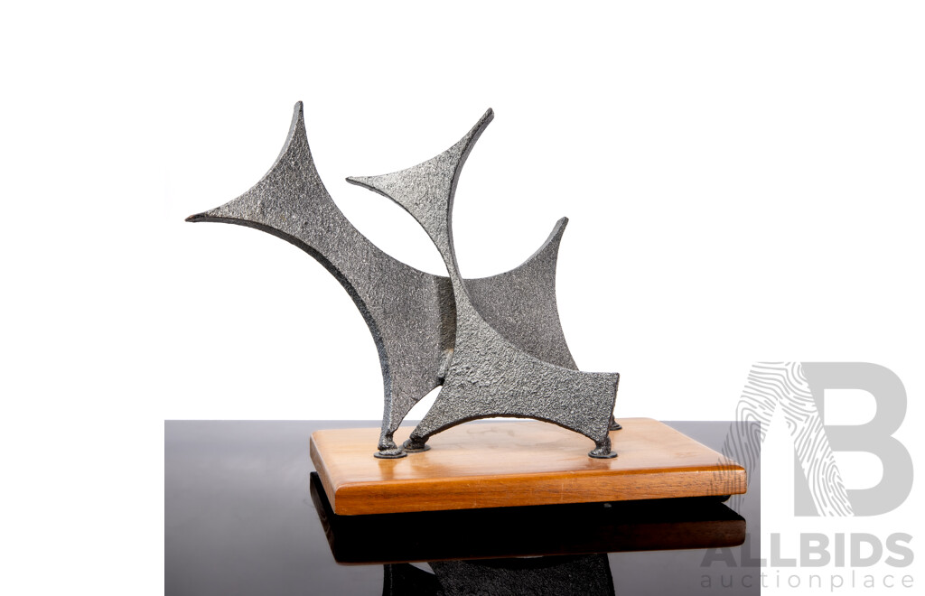 Abstract Metal Sculpture