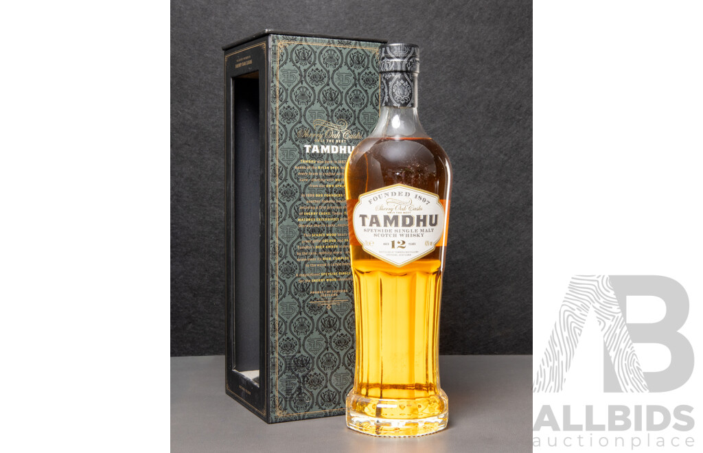 Boxed Tamdhu 12 Year Old Single Malt Scotch Whisky