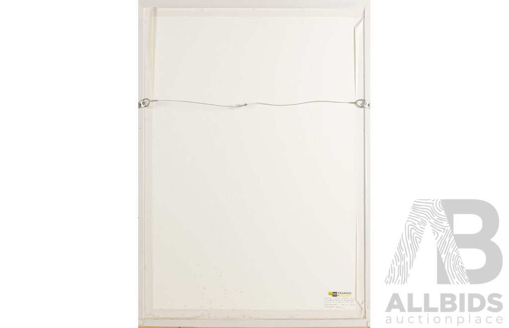 Where Else Should One Partake of the Singapore Sling but at Raffles Hotel, Vintage Raffles Hotel Poster, 89 x 64 cm (frame)