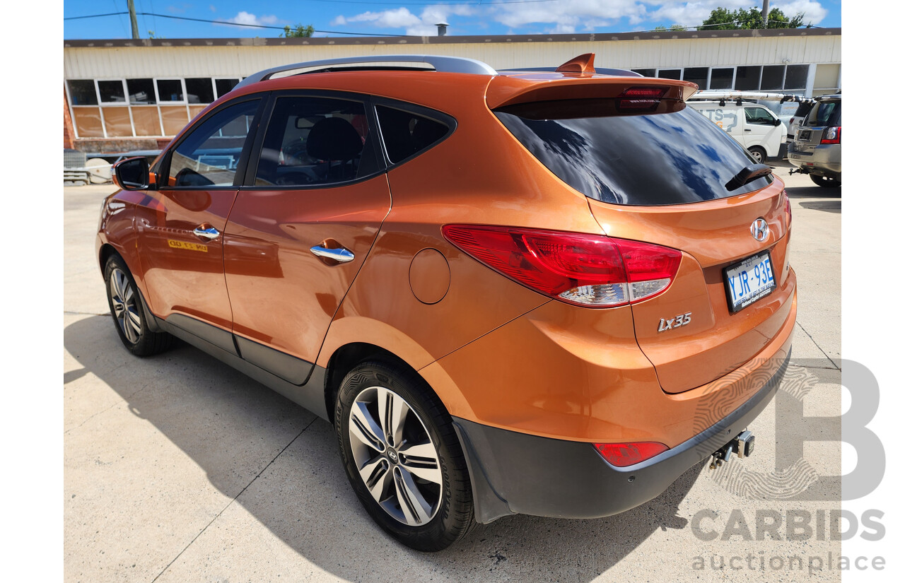 2/2014 Hyundai Ix35 Highlander (awd) LM SERIES II 4d Wagon Orange 2.0L