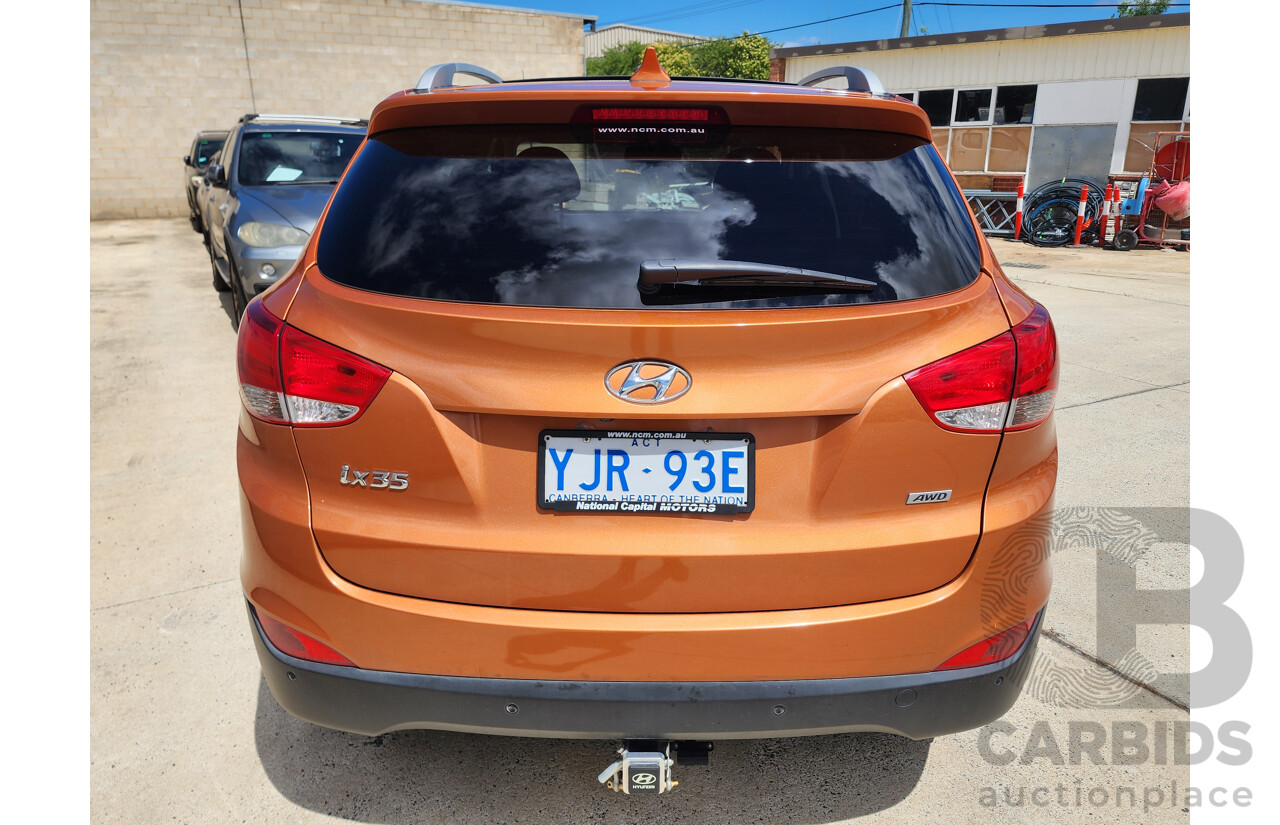 2/2014 Hyundai Ix35 Highlander (awd) LM SERIES II 4d Wagon Orange 2.0L