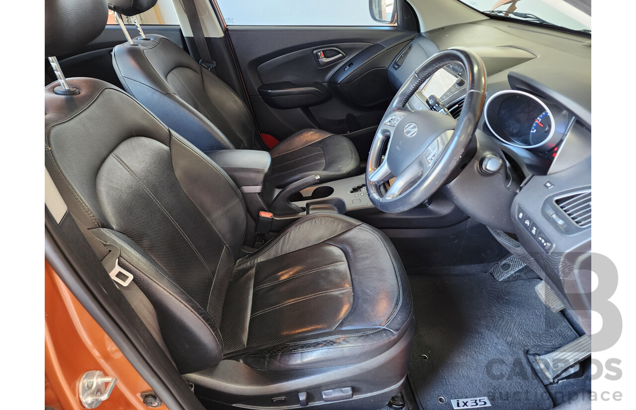 2/2014 Hyundai Ix35 Highlander (awd) LM SERIES II 4d Wagon Orange 2.0L