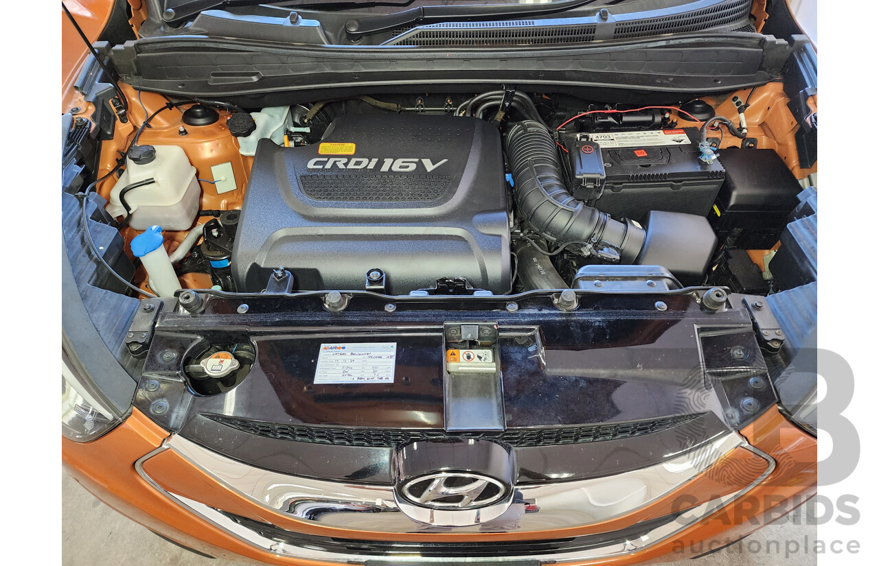 2/2014 Hyundai Ix35 Highlander (awd) LM SERIES II 4d Wagon Orange 2.0L