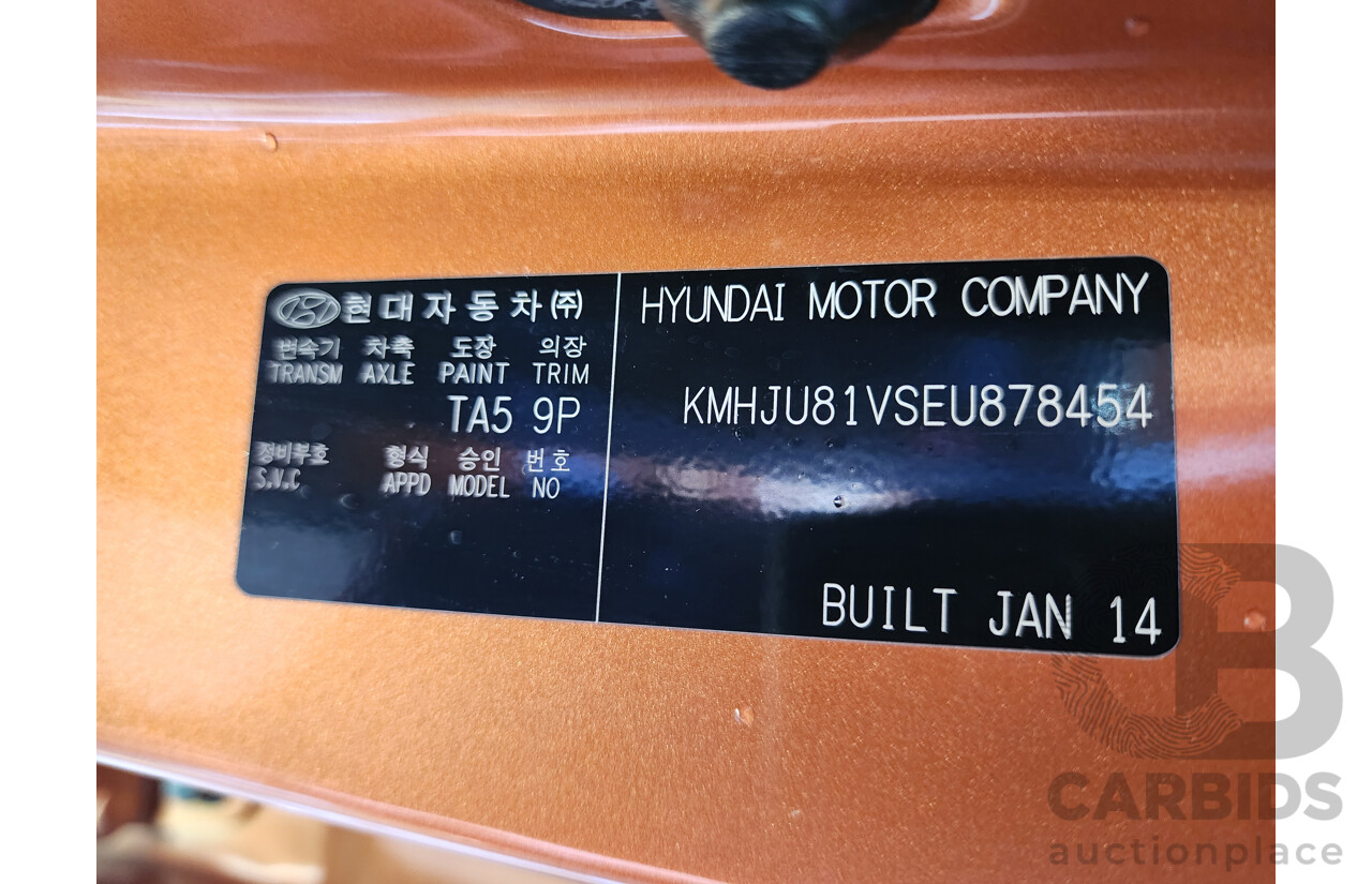 2/2014 Hyundai Ix35 Highlander (awd) LM SERIES II 4d Wagon Orange 2.0L