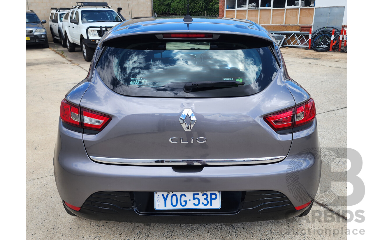 6/2014 Renault Clio Expression X98 5d Hatchback Grey 1.2L