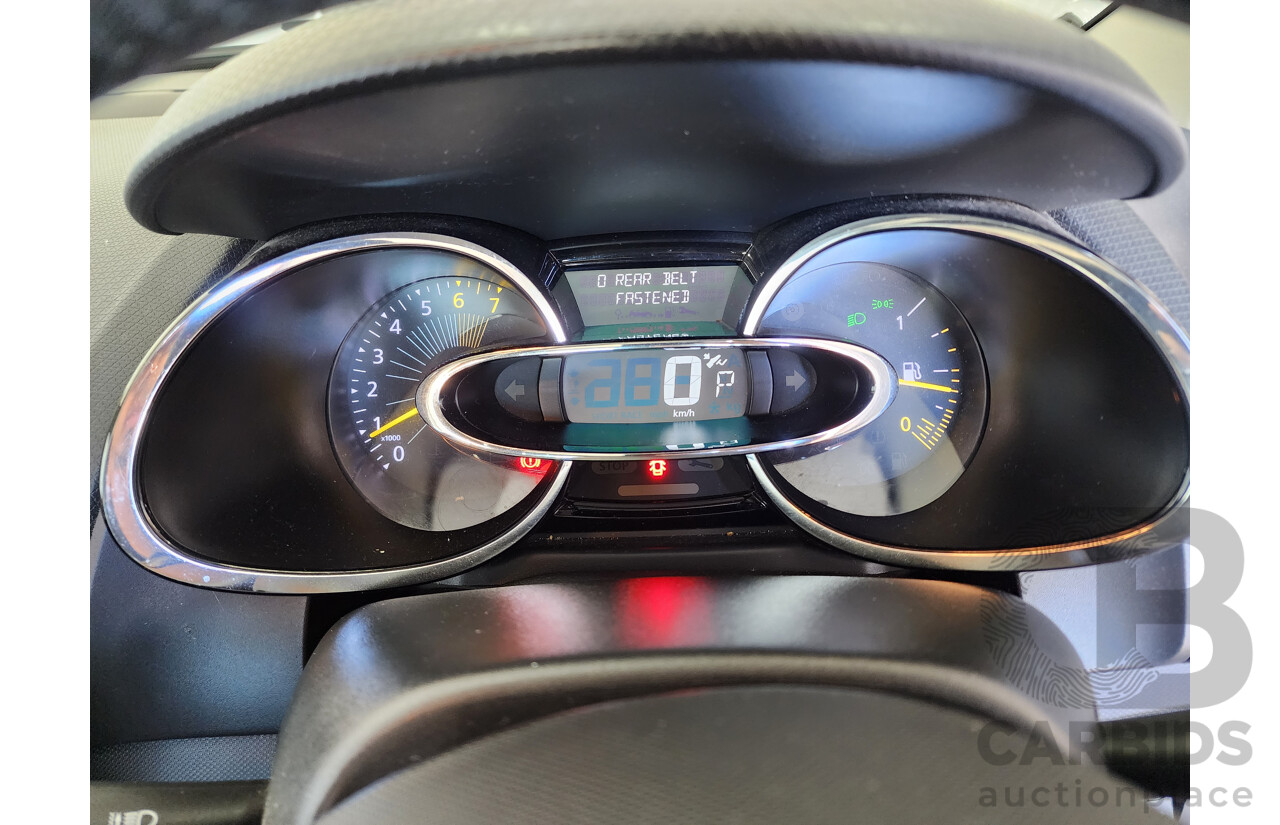 6/2014 Renault Clio Expression X98 5d Hatchback Grey 1.2L