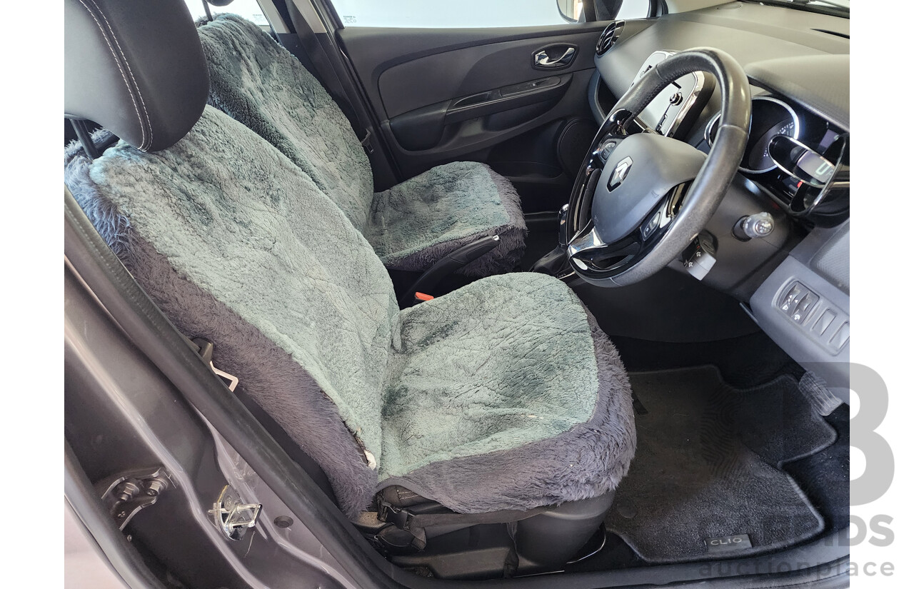 6/2014 Renault Clio Expression X98 5d Hatchback Grey 1.2L