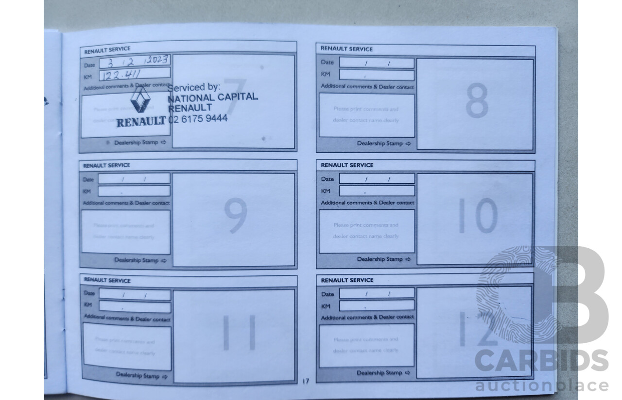 6/2014 Renault Clio Expression X98 5d Hatchback Grey 1.2L