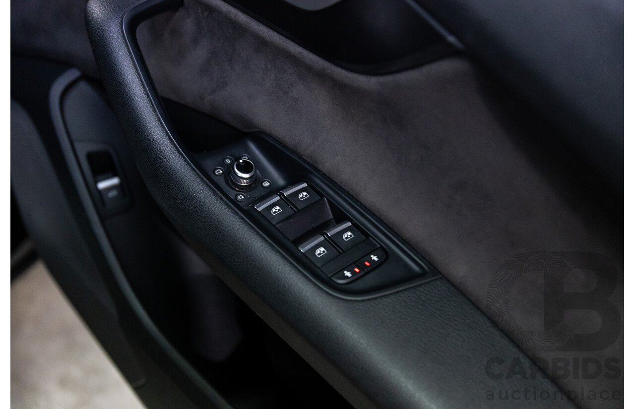 08/2017 Audi Q7 3.0 TDI Quattro (AWD) 4M MY18 4d Wagon Night Black Turbo Diesel V6 3.0L