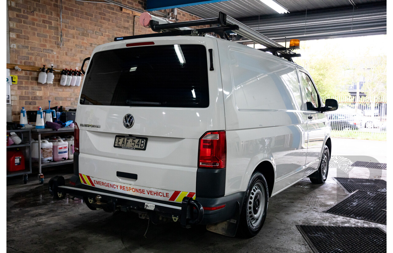 04/2019 Volkswagen Transporter TDI 340 SWB LOW FWD T6 MY19 Van Candy White 2.0L