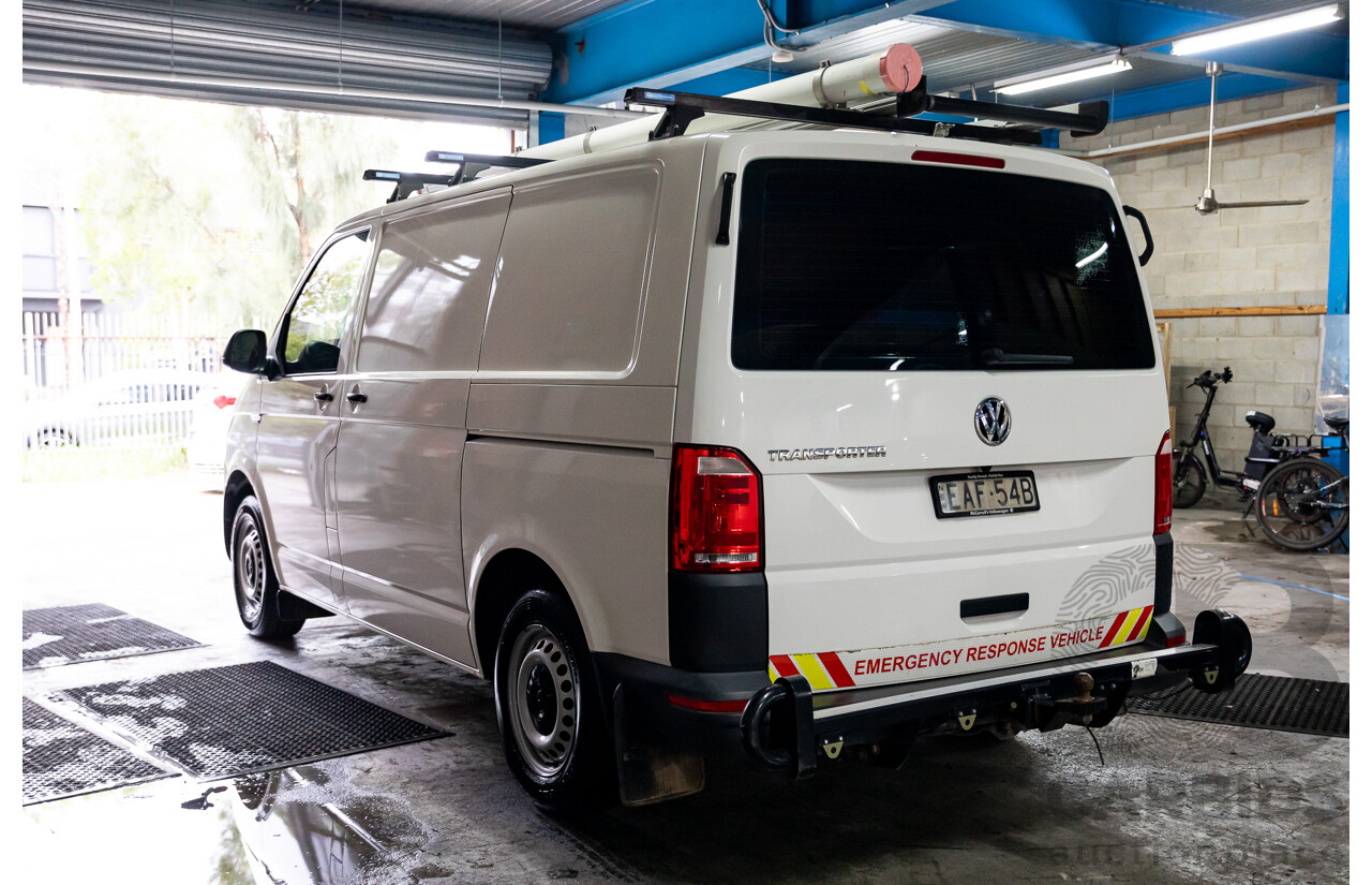 04/2019 Volkswagen Transporter TDI 340 SWB LOW FWD T6 MY19 Van Candy White 2.0L