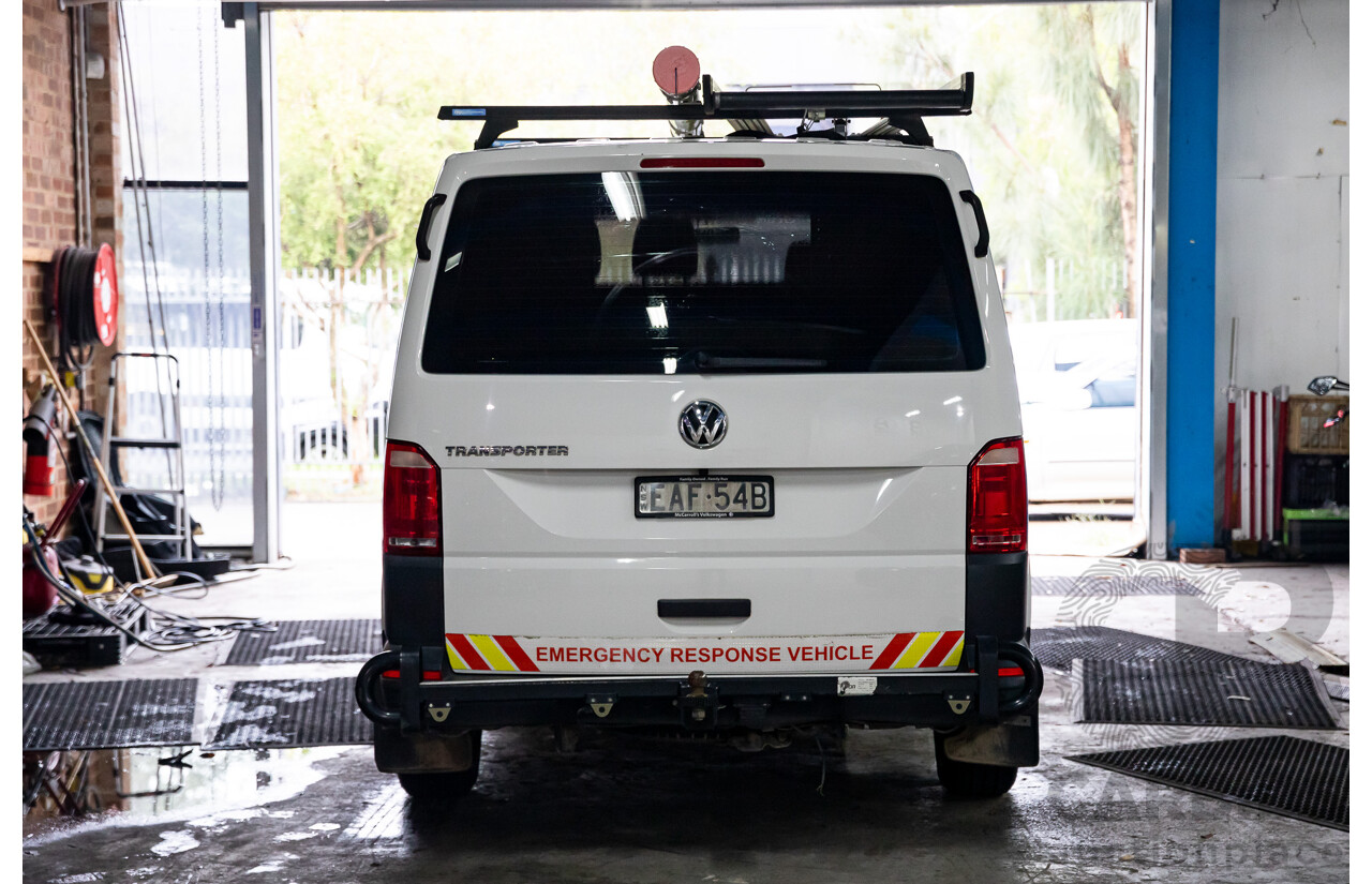 04/2019 Volkswagen Transporter TDI 340 SWB LOW FWD T6 MY19 Van Candy White 2.0L