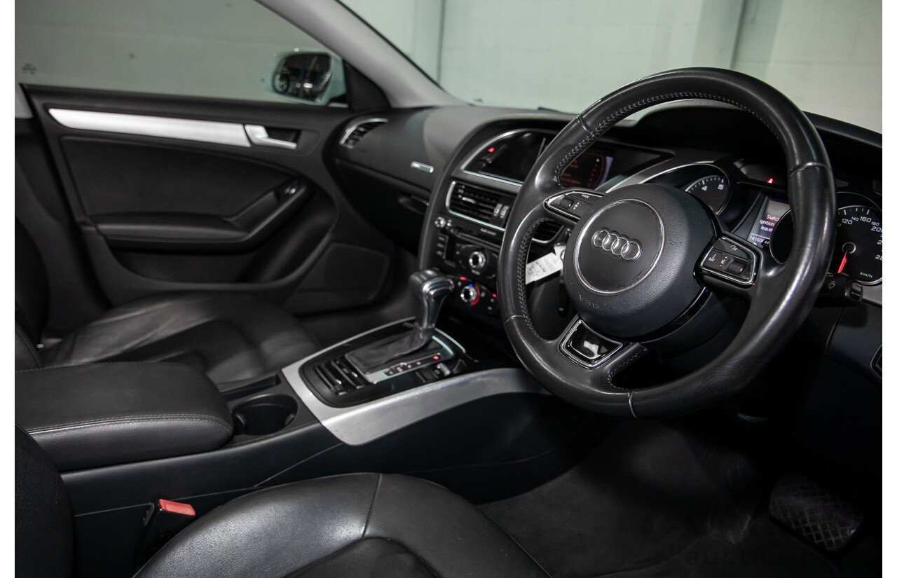 1/2012 Audi A5 Sportback 1.8 TFSI 8T MY12.5 5d Hatchback Ibis White Turbo 1.8L