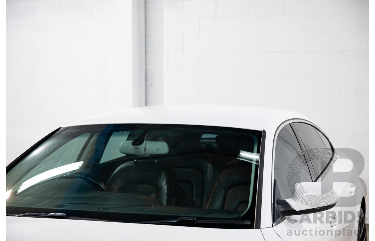 1/2012 Audi A5 Sportback 1.8 TFSI 8T MY12.5 5d Hatchback Ibis White Turbo 1.8L