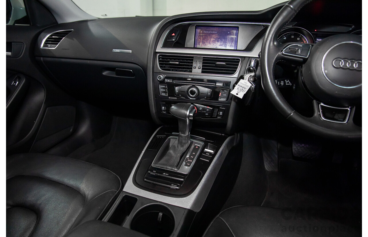 1/2012 Audi A5 Sportback 1.8 TFSI 8T MY12.5 5d Hatchback Ibis White Turbo 1.8L