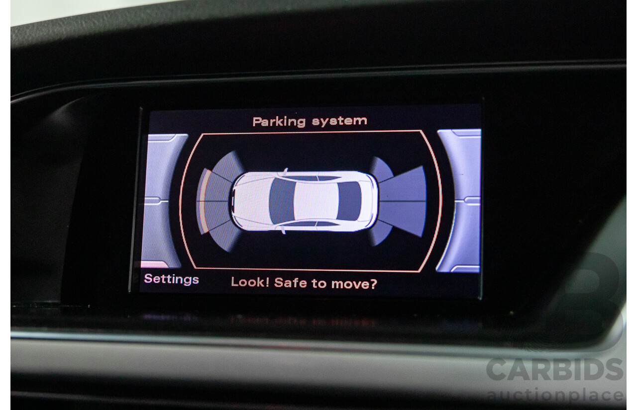 1/2012 Audi A5 Sportback 1.8 TFSI 8T MY12.5 5d Hatchback Ibis White Turbo 1.8L