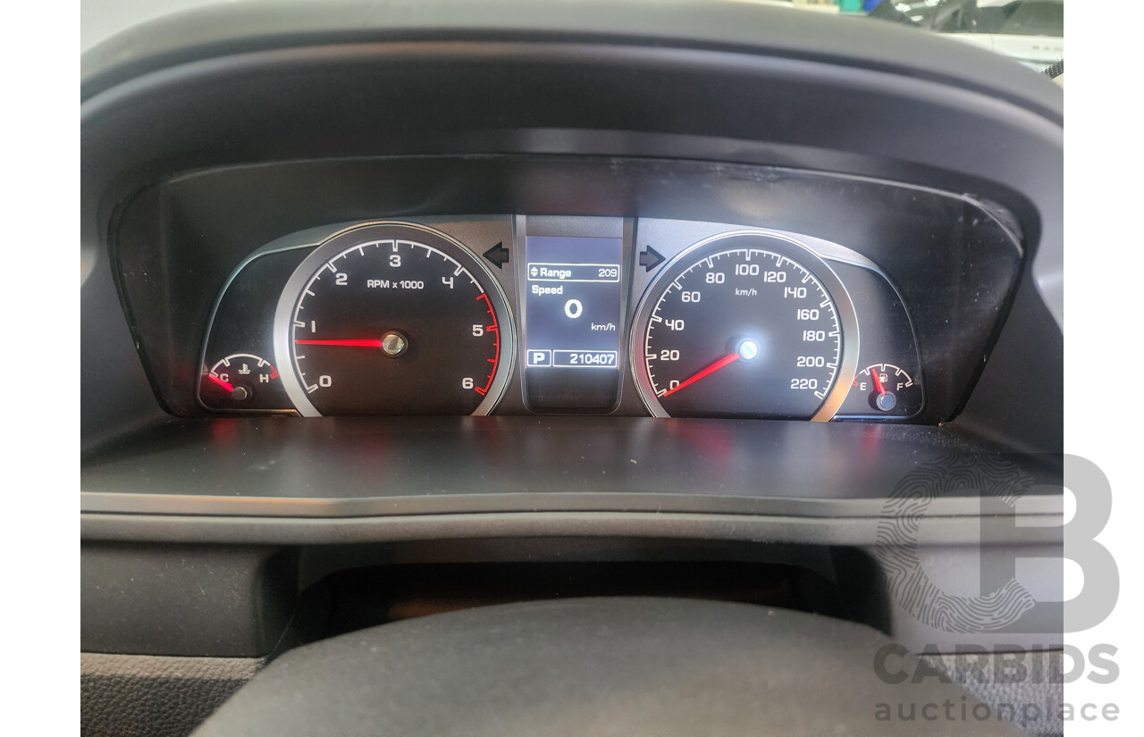 4/2015 Ford Territory TS (rwd) SZ MK2 4d Wagon White 2.7L