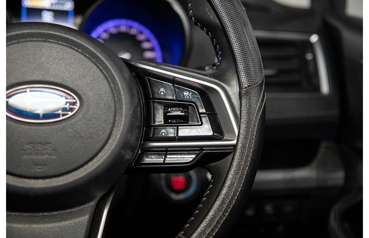 01/2018 Subaru Outback 2.5i Premium (AWD) MY18 4d Wagon Crystal White Pearl 2.5L