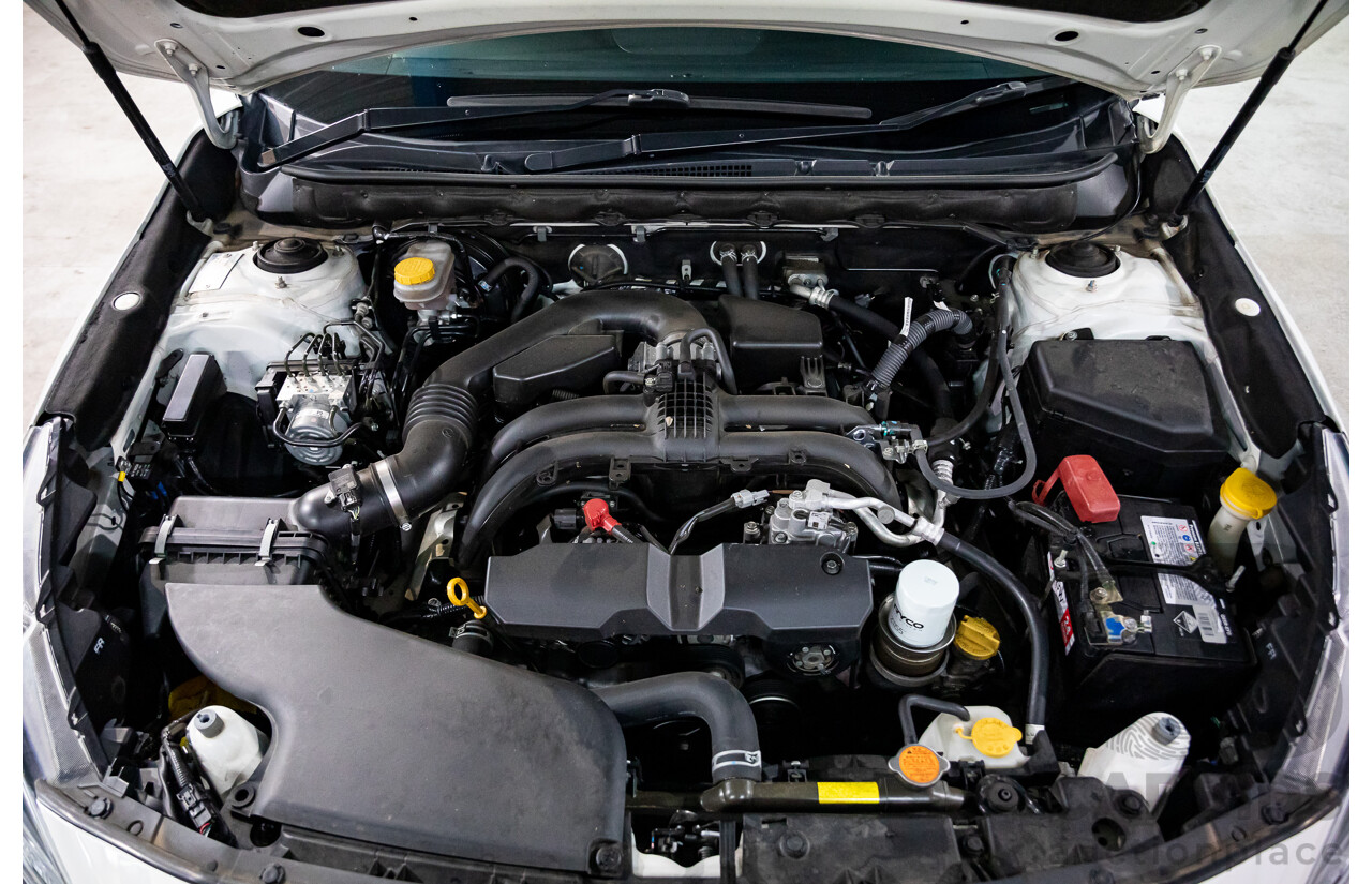 01/2018 Subaru Outback 2.5i Premium (AWD) MY18 4d Wagon Crystal White Pearl 2.5L