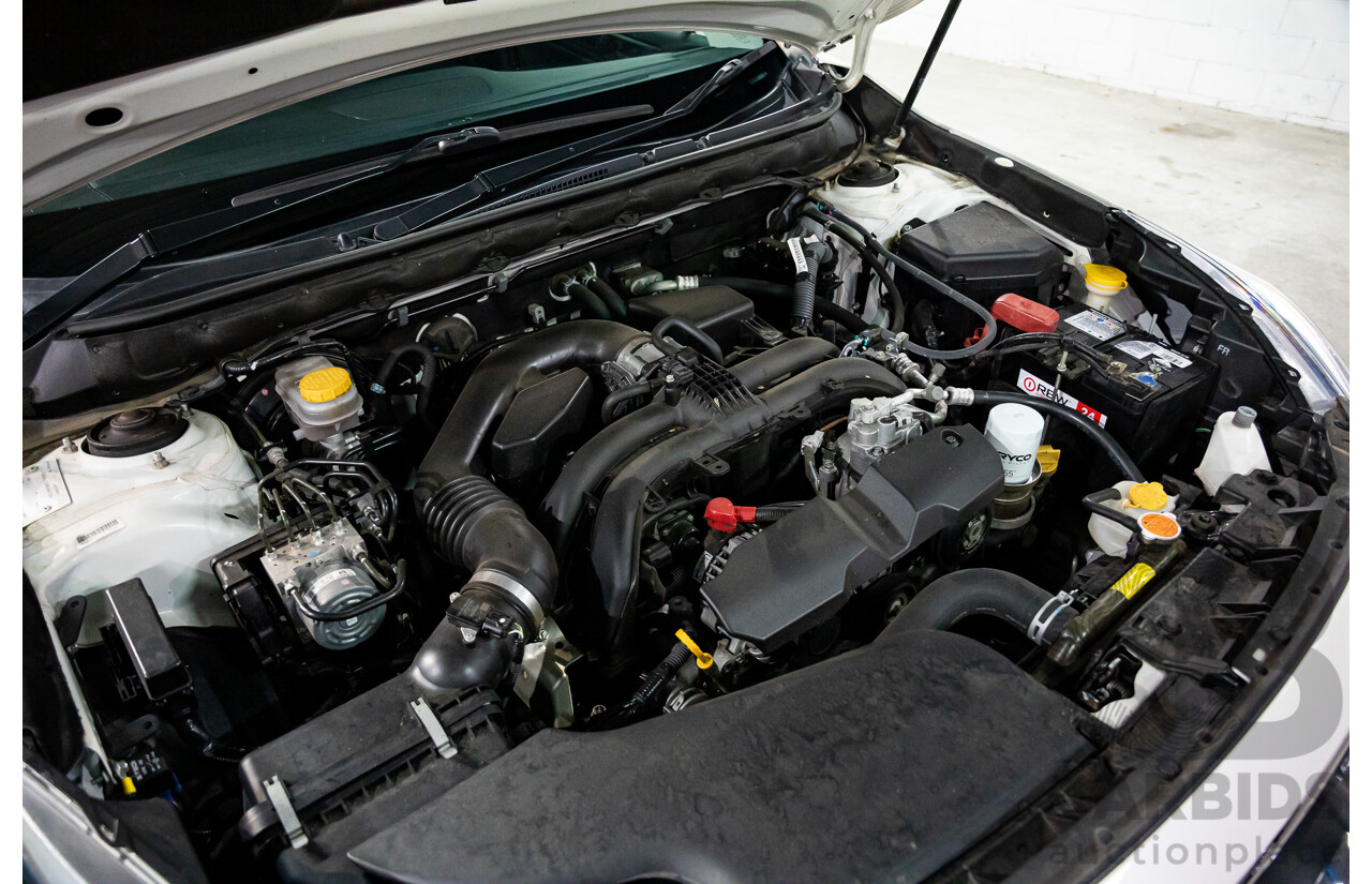 01/2018 Subaru Outback 2.5i Premium (AWD) MY18 4d Wagon Crystal White Pearl 2.5L