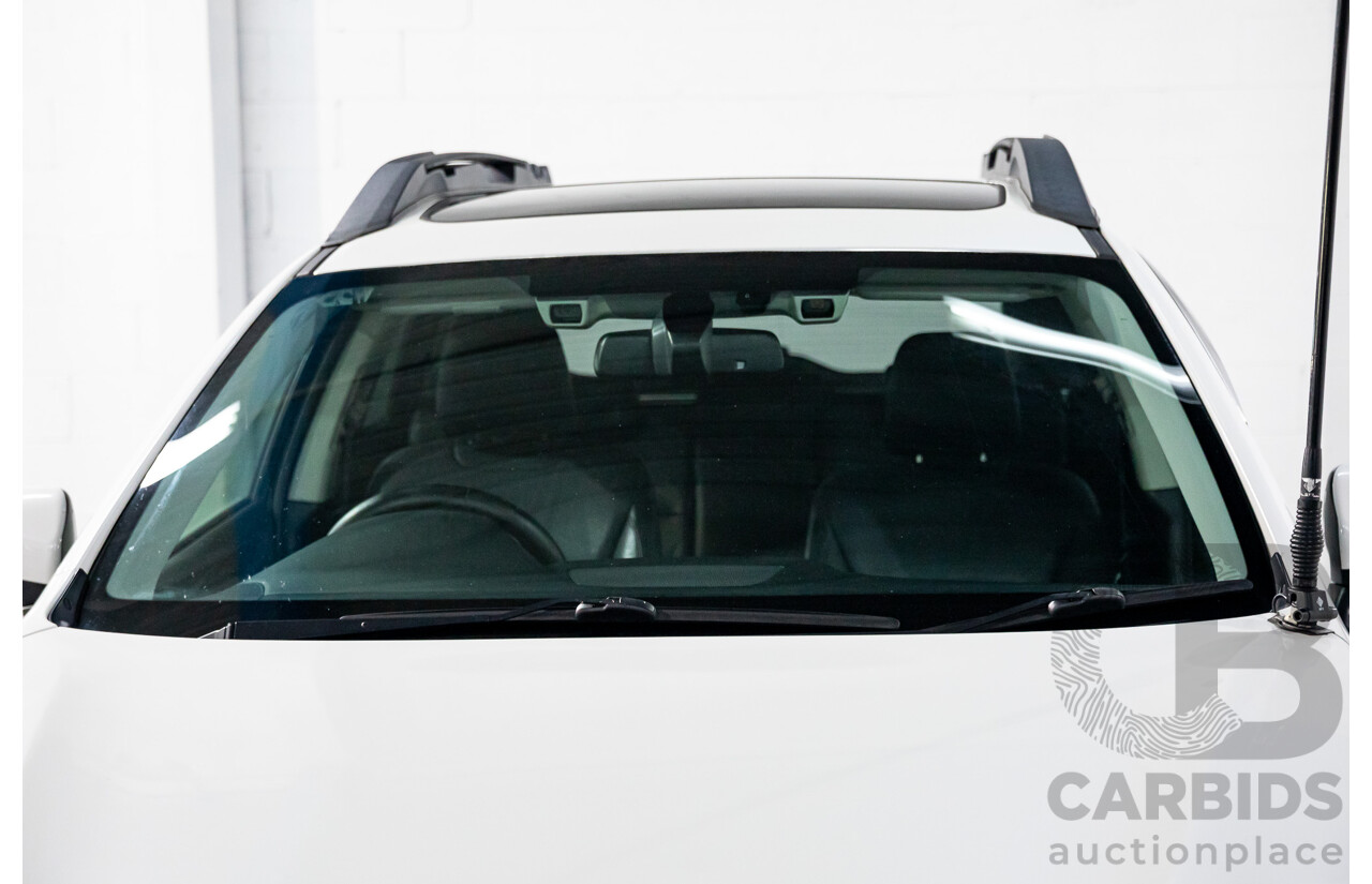 01/2018 Subaru Outback 2.5i Premium (AWD) MY18 4d Wagon Crystal White Pearl 2.5L