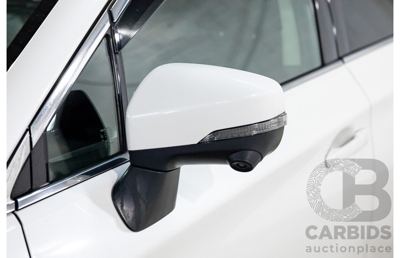 01/2018 Subaru Outback 2.5i Premium (AWD) MY18 4d Wagon Crystal White Pearl 2.5L