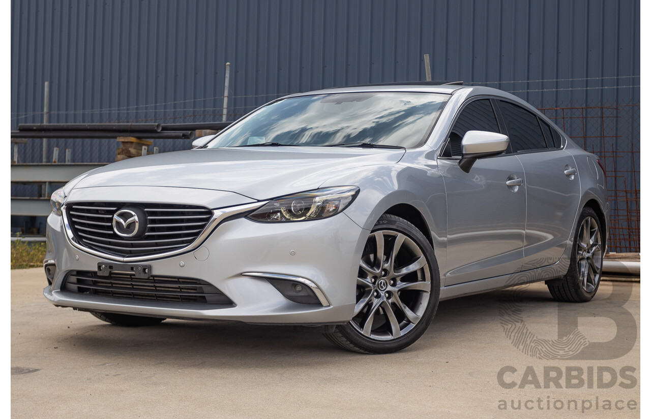 1/2015 Mazda 6 GT 6C MY15 4D Sedan Sonic Silver Twin Turbo Diesel 2.2L