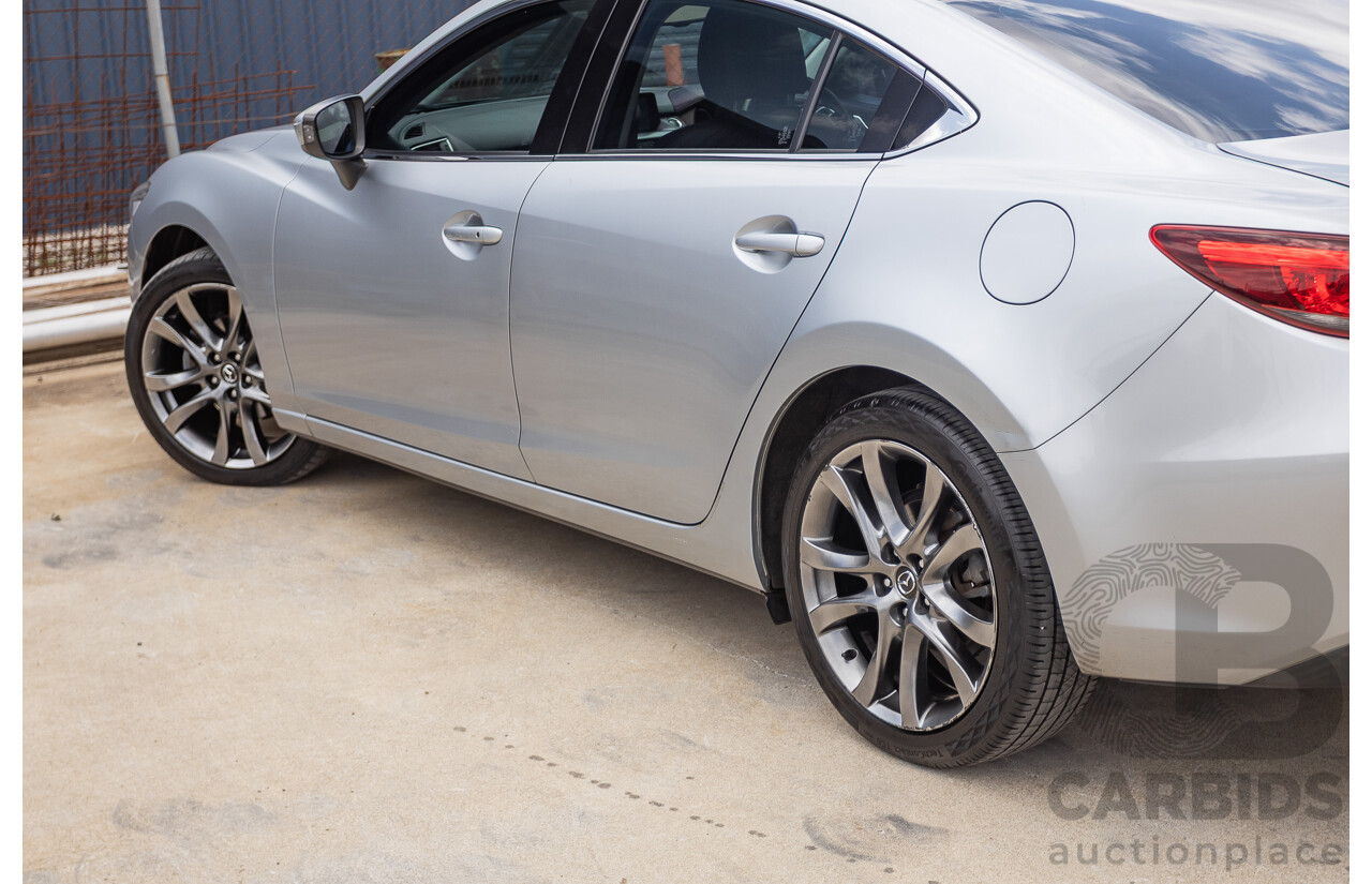 1/2015 Mazda 6 GT 6C MY15 4D Sedan Sonic Silver Twin Turbo Diesel 2.2L