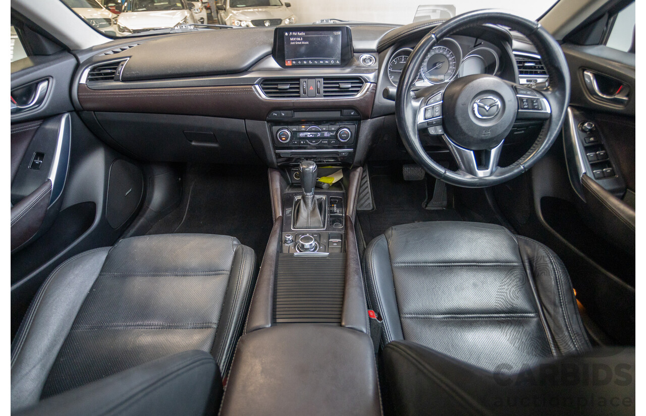 1/2015 Mazda 6 GT 6C MY15 4D Sedan Sonic Silver Twin Turbo Diesel 2.2L