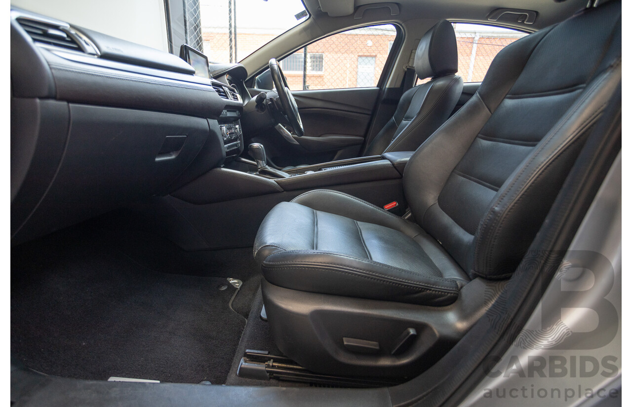 1/2015 Mazda 6 GT 6C MY15 4D Sedan Sonic Silver Twin Turbo Diesel 2.2L