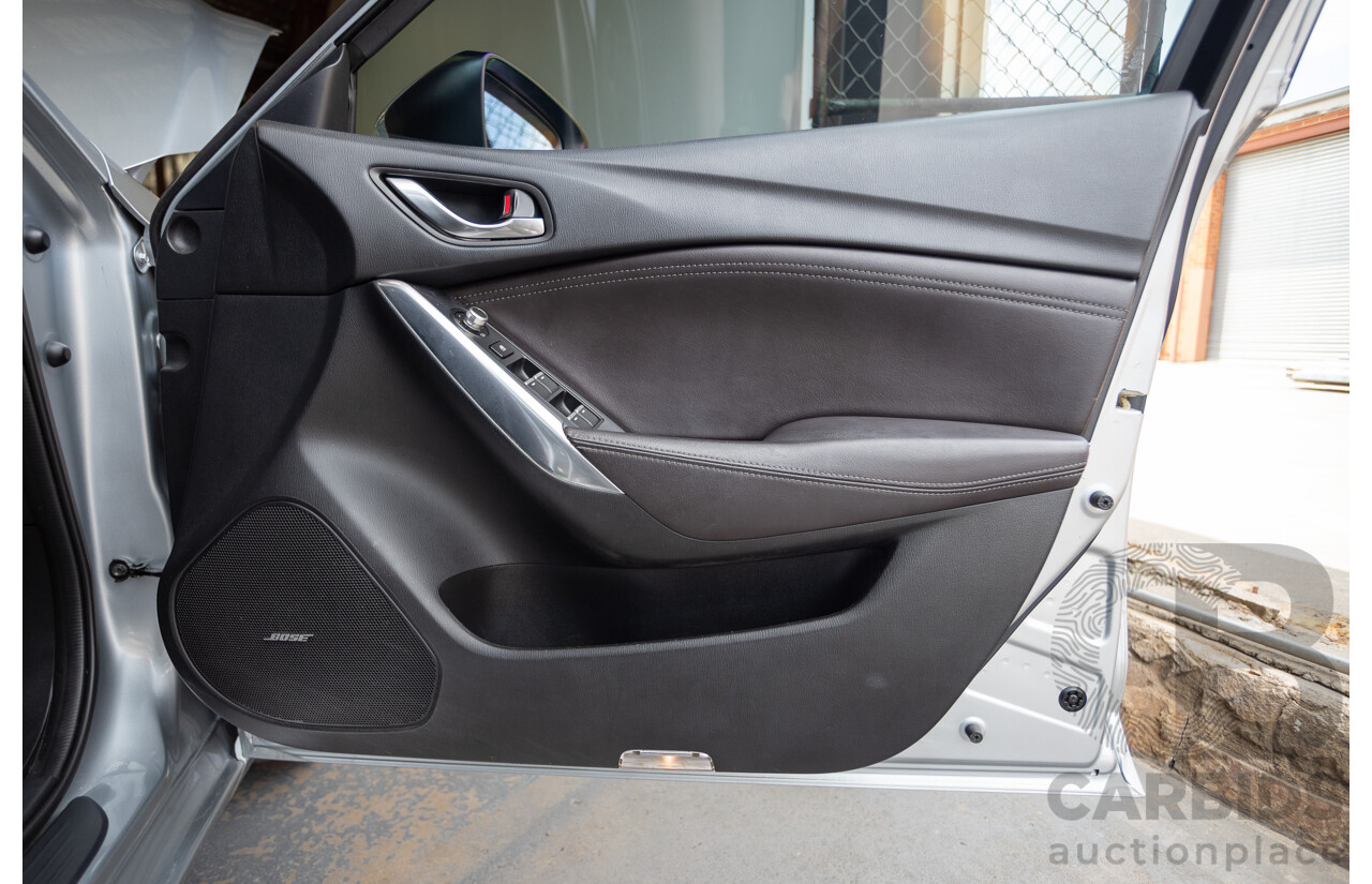 1/2015 Mazda 6 GT 6C MY15 4D Sedan Sonic Silver Twin Turbo Diesel 2.2L