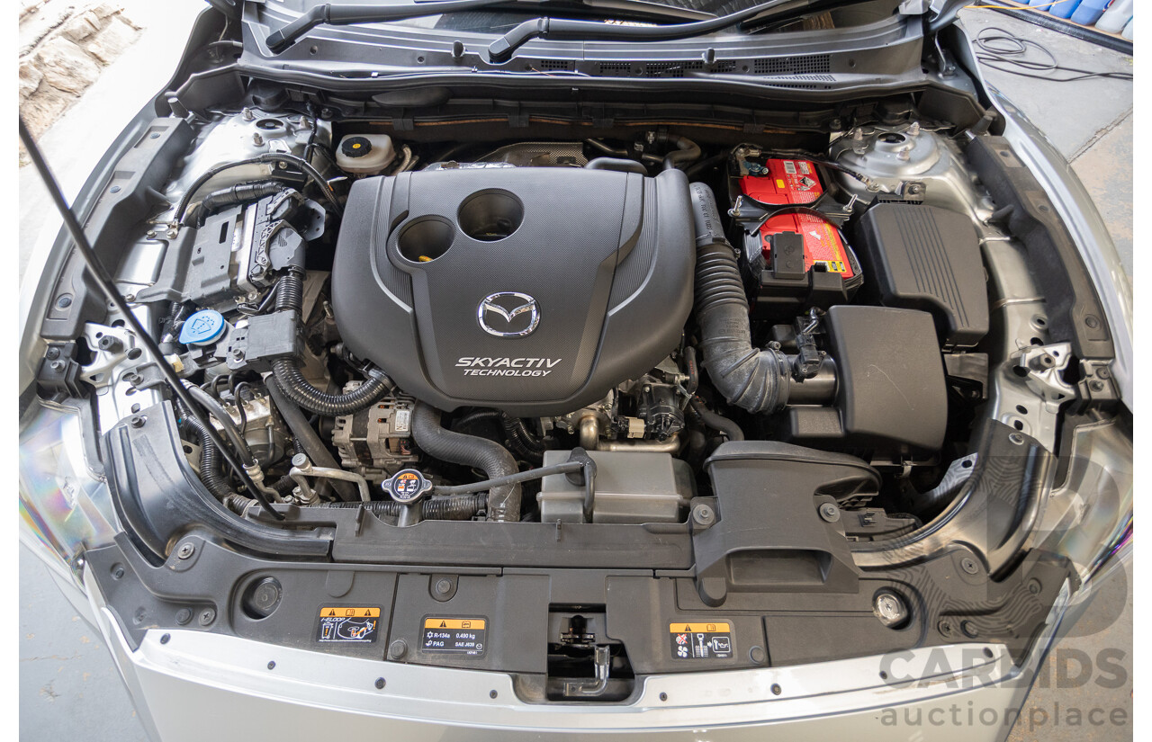 1/2015 Mazda 6 GT 6C MY15 4D Sedan Sonic Silver Twin Turbo Diesel 2.2L