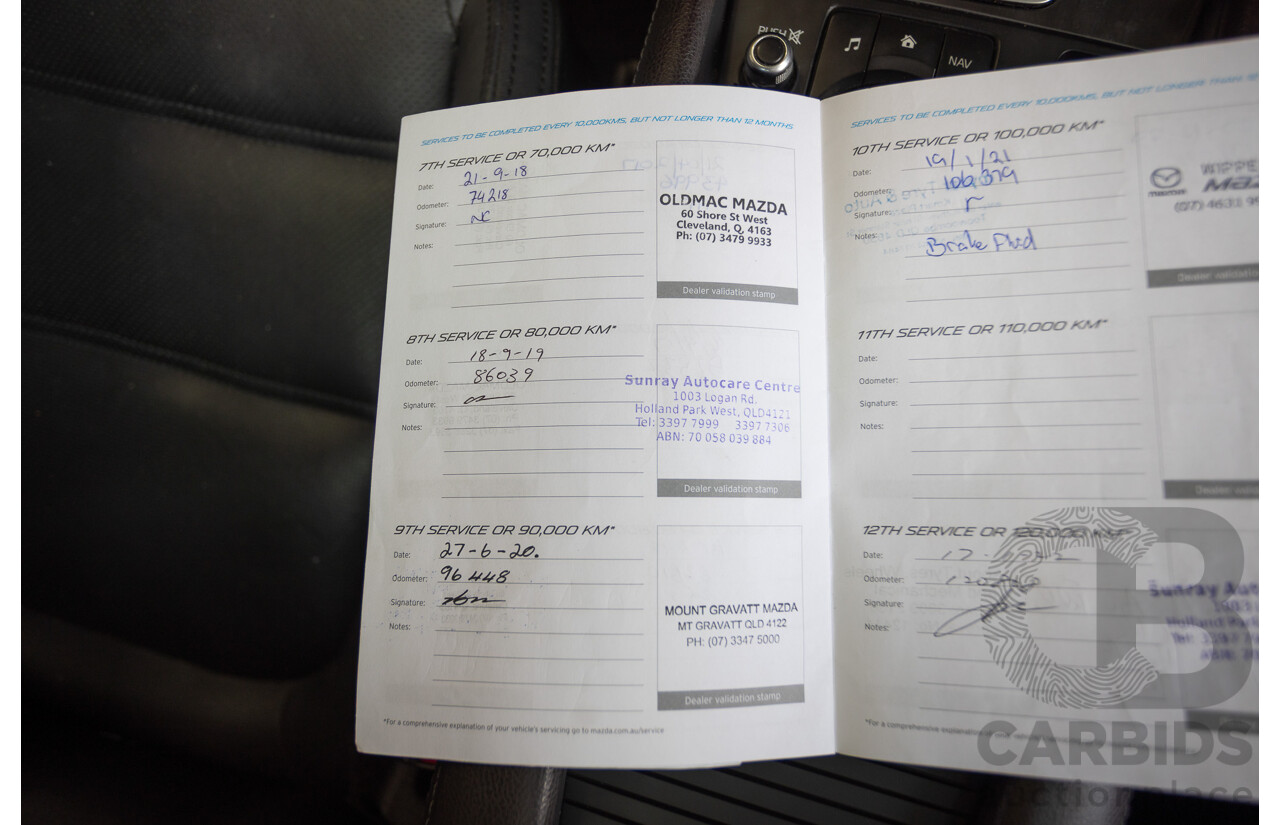 1/2015 Mazda 6 GT 6C MY15 4D Sedan Sonic Silver Twin Turbo Diesel 2.2L