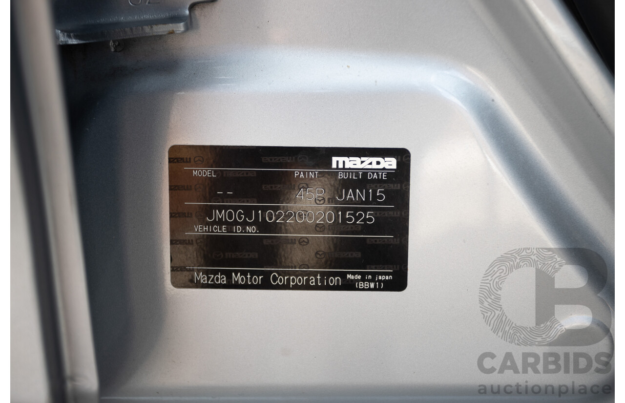 1/2015 Mazda 6 GT 6C MY15 4D Sedan Sonic Silver Twin Turbo Diesel 2.2L