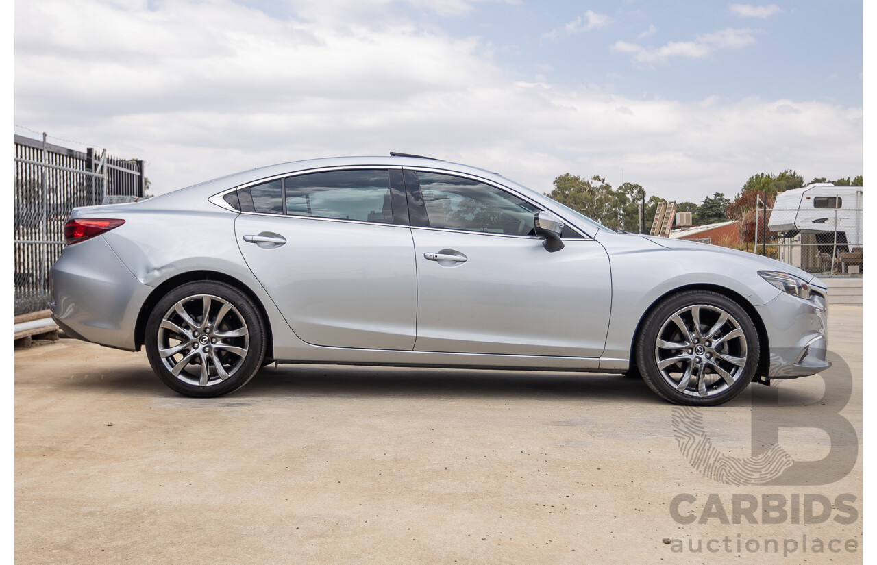1/2015 Mazda 6 GT 6C MY15 4D Sedan Sonic Silver Twin Turbo Diesel 2.2L
