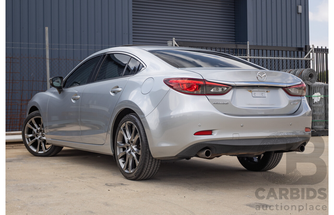 1/2015 Mazda 6 GT 6C MY15 4D Sedan Sonic Silver Twin Turbo Diesel 2.2L